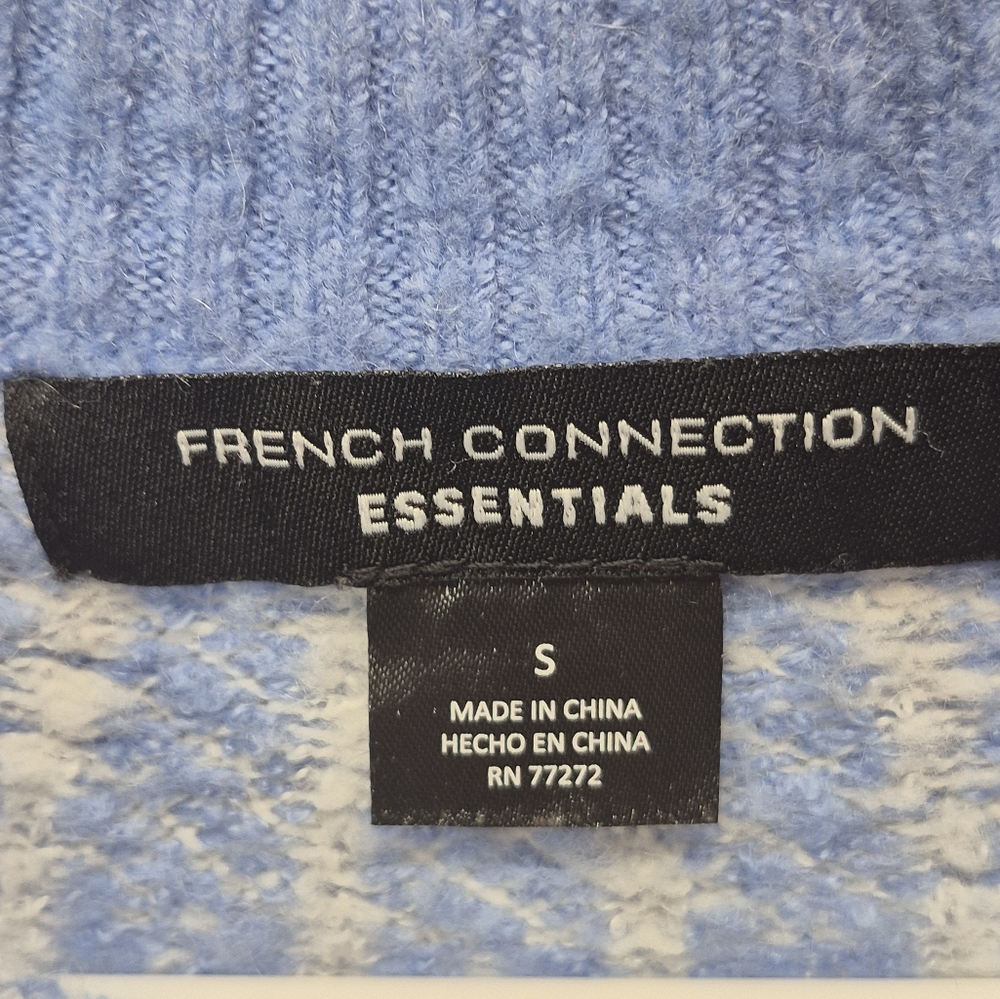 French Connection Essentials Small Sweater Multic… - image 3